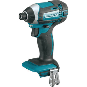 Makita XDT11Z compact ergonomic design for tight-space driving tasks.
