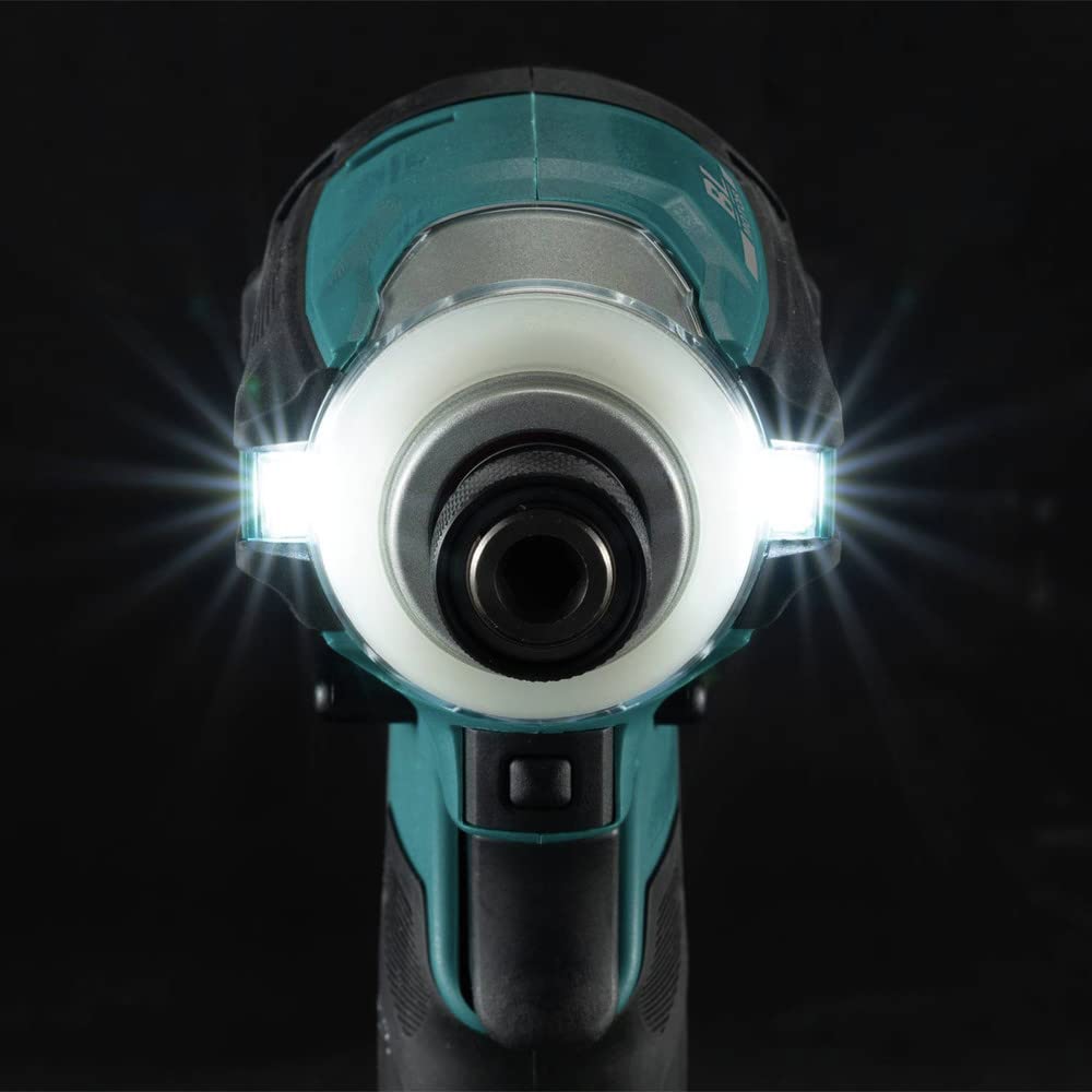 Makita XDT19Z brushless motor delivers smooth performance.