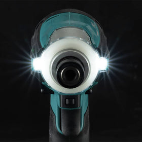 Makita XDT19Z brushless motor delivers smooth performance.