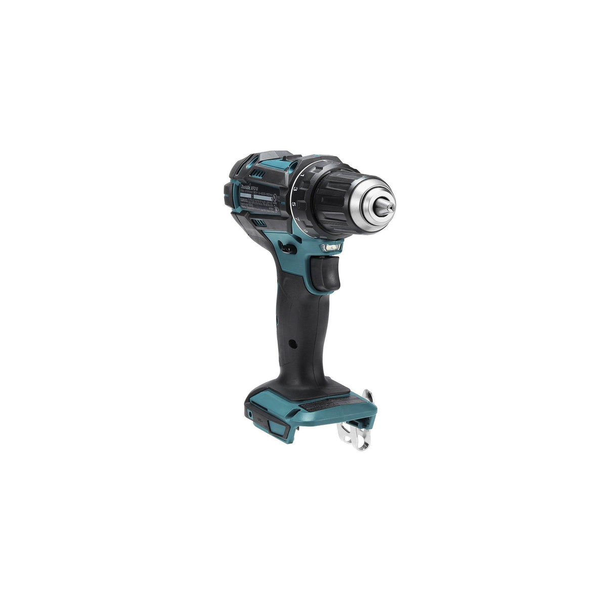 Makita XFD10Z dual-led afterglow lights illuminate tight spaces.