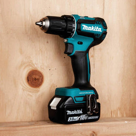 Makita XFD131 ergonomic grip and balanced feel for better control.