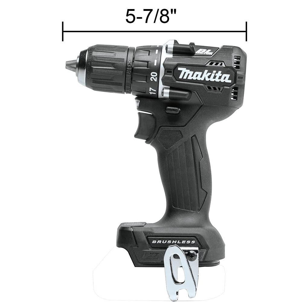 Brushless motor delivers efficient power and longer tool life.