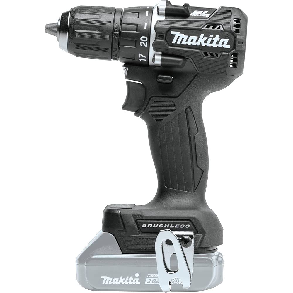 Dual LED lights illuminate the work area for precise driving.