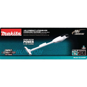 Makita XLC02ZW compact storage fits neatly in small spaces