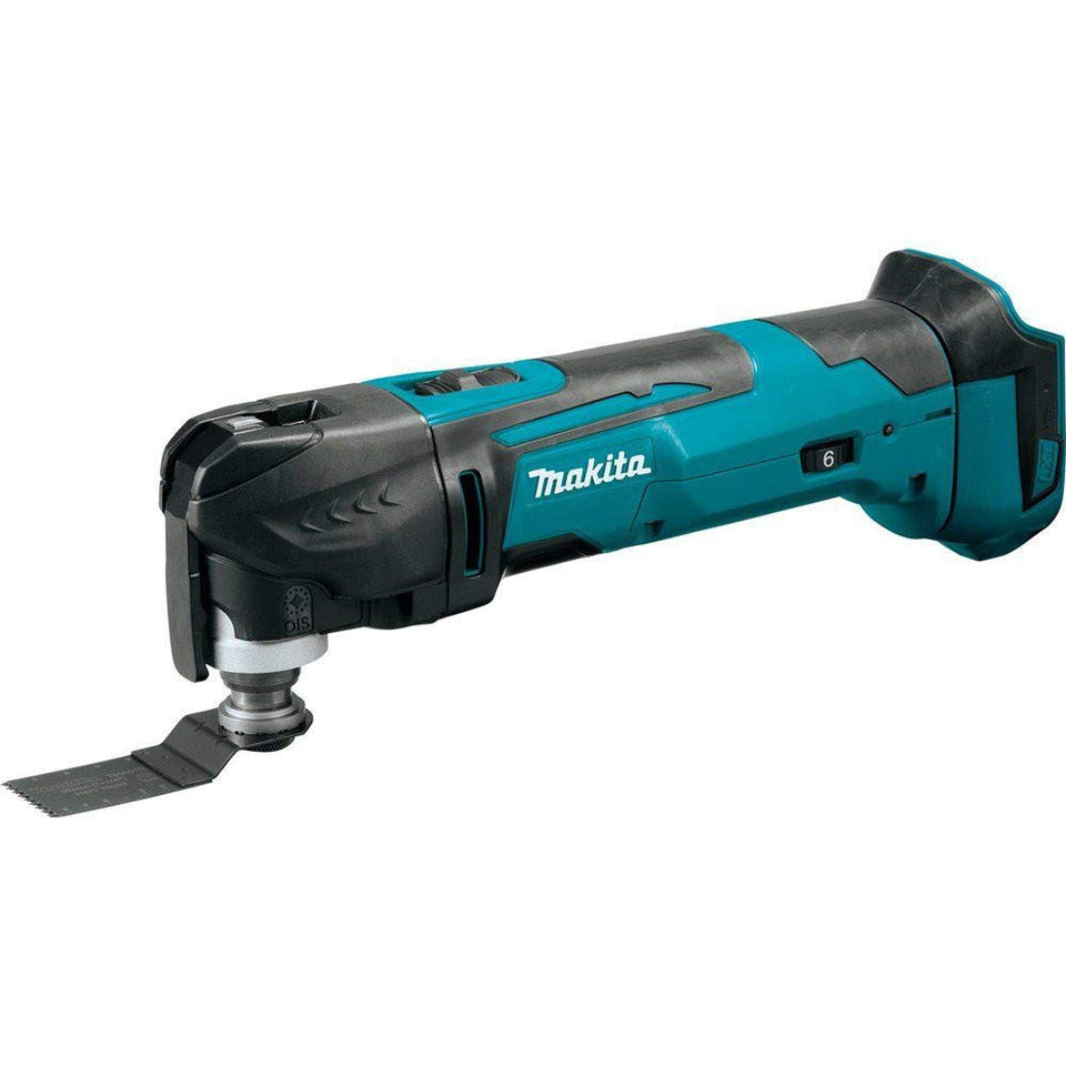 Makita XMT03Z 18V cordless multi-tool for precise cutting and sanding