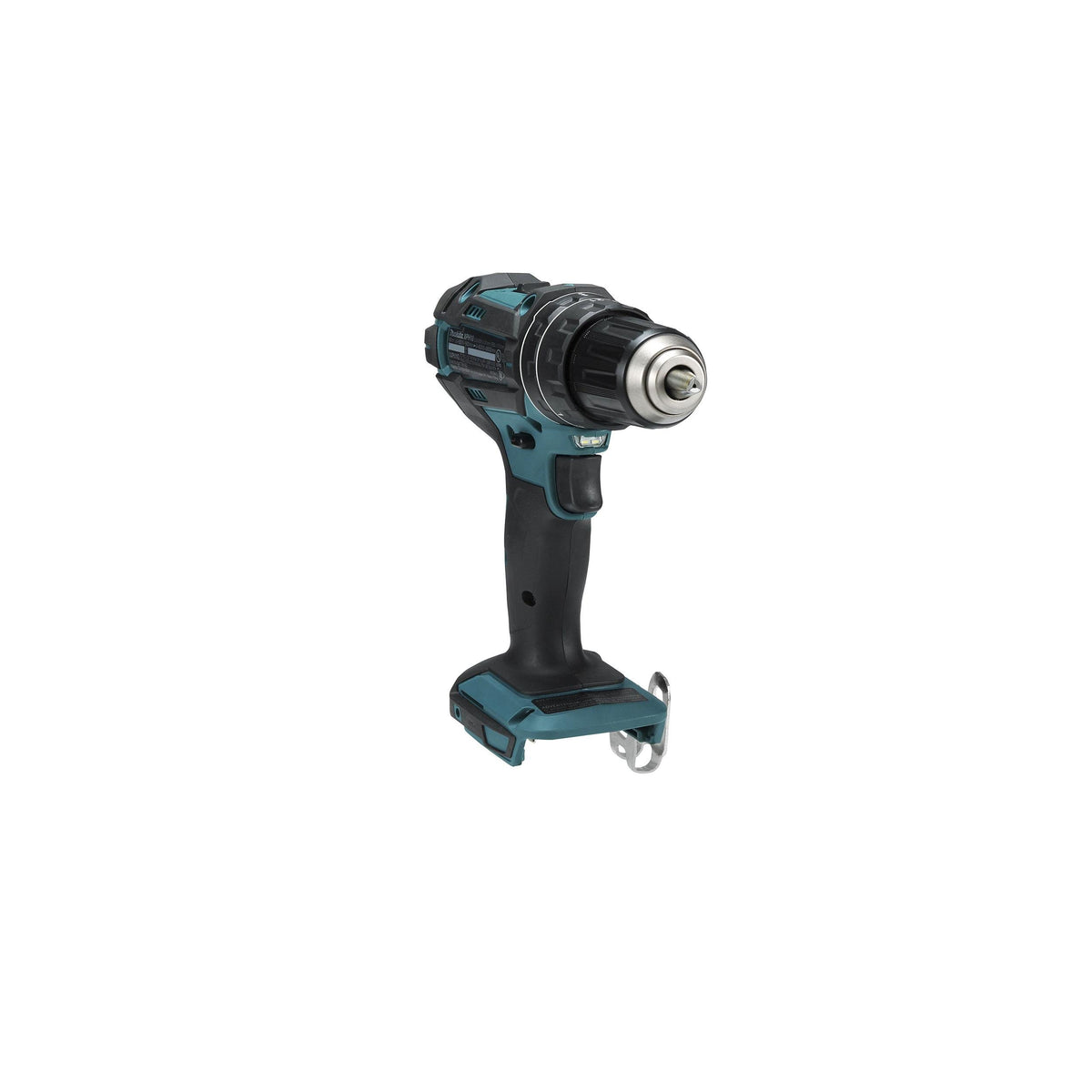 Makita XPH10Z dual LED lights illuminate work areas for precise driving and drilling