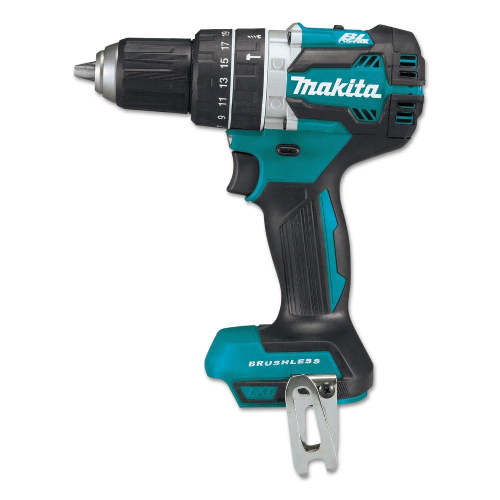Makita XPH12Z compact 7-1/8 inch design for comfortable handling in tight spaces.