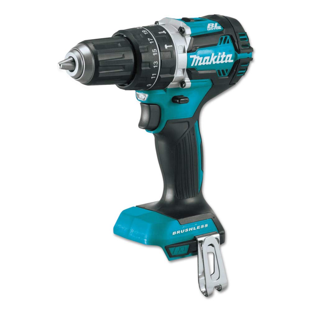 Makita XPH12Z variable speed control adapts to drilling and driving tasks.