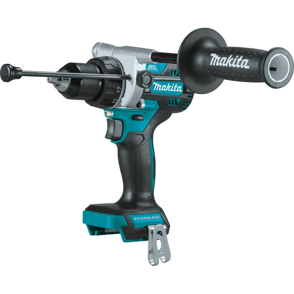 Makita XPH14Z compact design enables easier handling and overhead drilling.