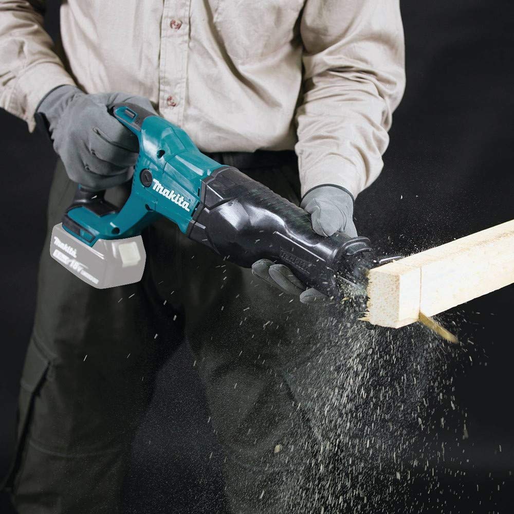 Makita XRJ04Z in action during demolition and remodeling tasks