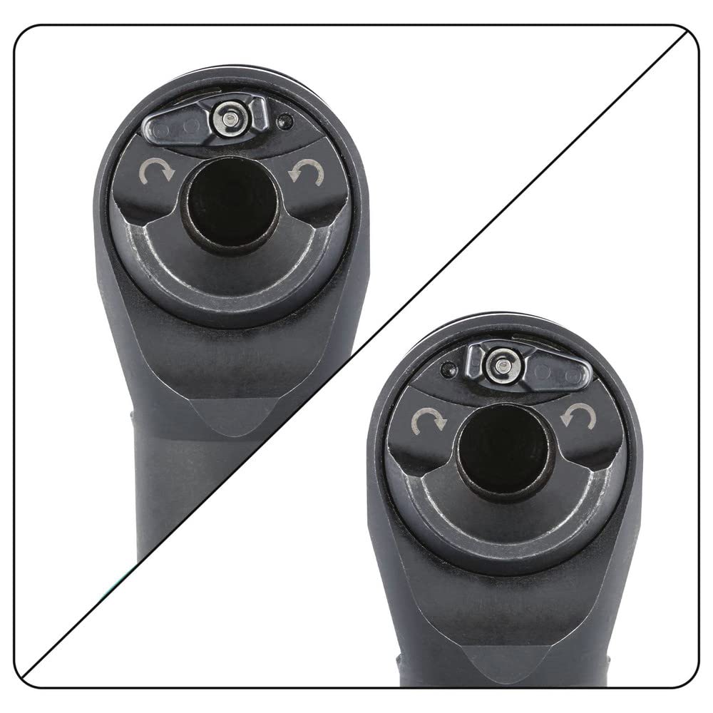 Variable-speed Makita XRW01Z for precise control.