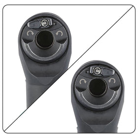 Variable-speed Makita XRW01Z for precise control.