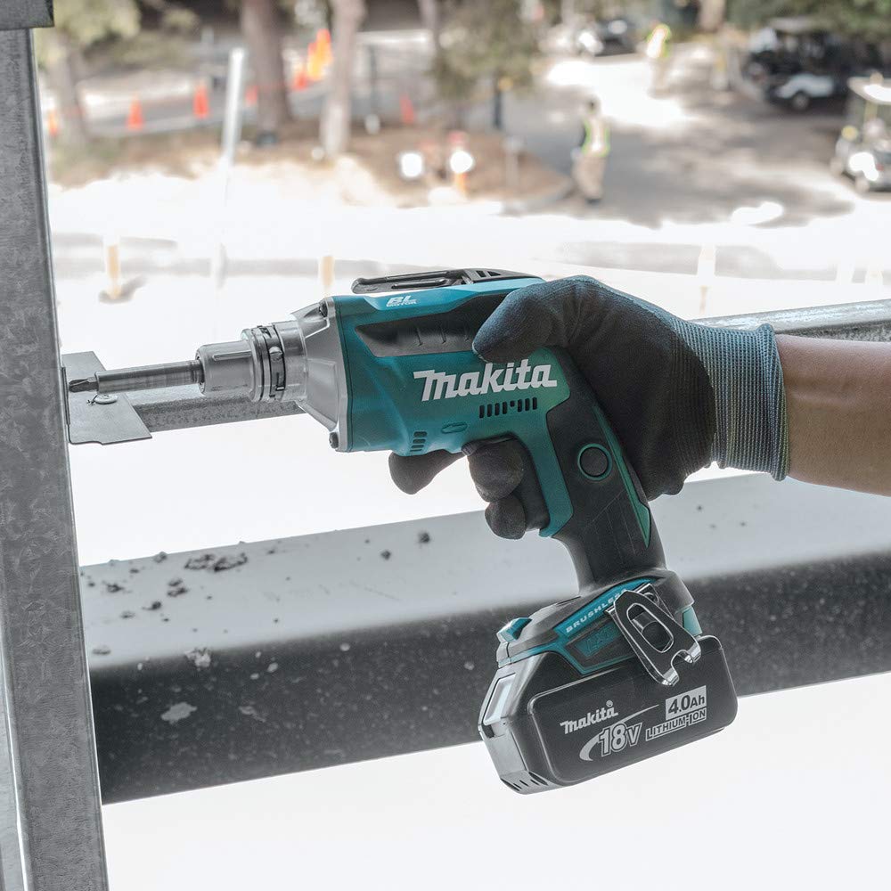 Makita XSF03Z offers durable, all-day performance on tough construction sites.
