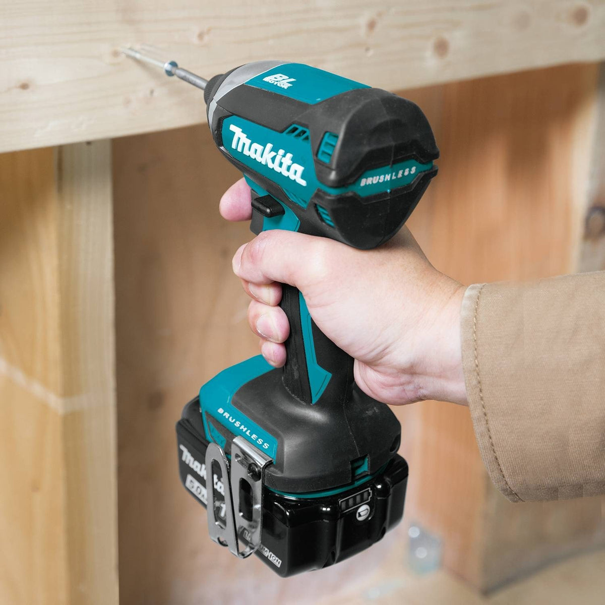 Makita XT269T hammer drill handles tougher materials with ease.