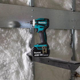 Makita XT288T half inch self ratcheting chuck for secure bit grip