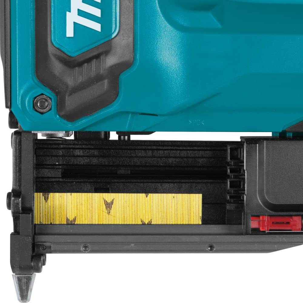 Makita XTP02Z precision-drive feature supports reduced recoil during use.