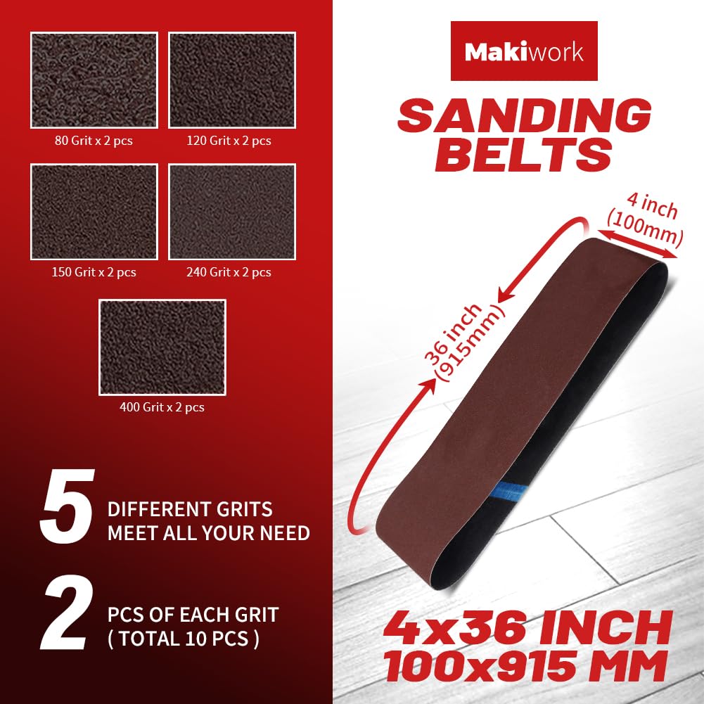 Makiwork PSA discs 6-inch aluminum oxide for fast finish