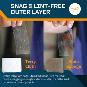 MaKRS stain sponge set of four ready for versatile finishes