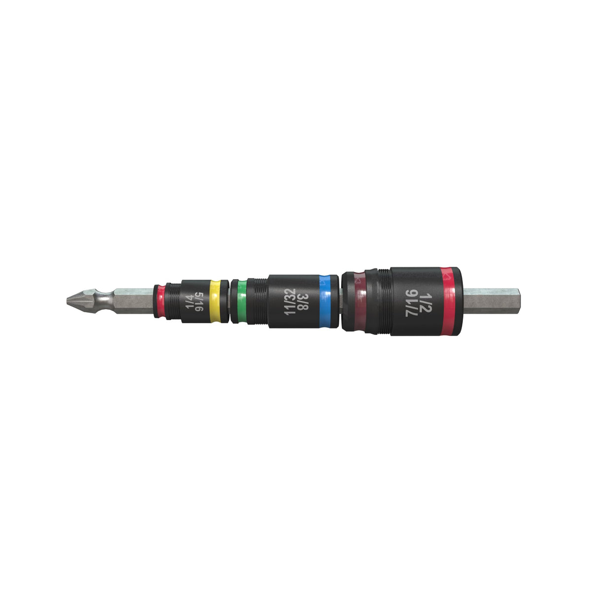 Malco 7-in-1 C-RHEX magnet action showing secure fastener hold.