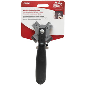 Malco FST2 nylon combs protecting soft aluminum fins during maintenance