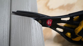 Malco MC12NG pressure-fit inset blades allow quick field replacement.
