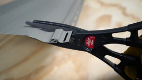 Malco MC12NG three-inch cutting length speeds straight trimming.