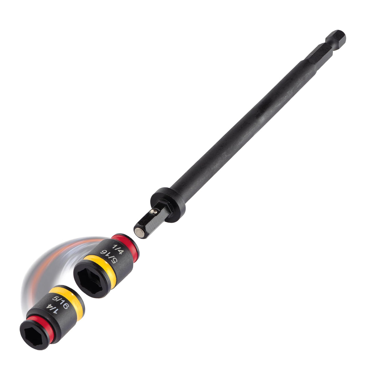 Malco MSHXLC removable hex driver for cleaning and reversing to maintain grip.