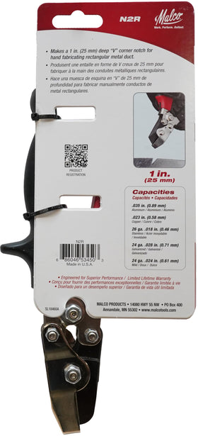 Malco N2R industrial finish resists rust in tough jobsite conditions, increasing tool longevity