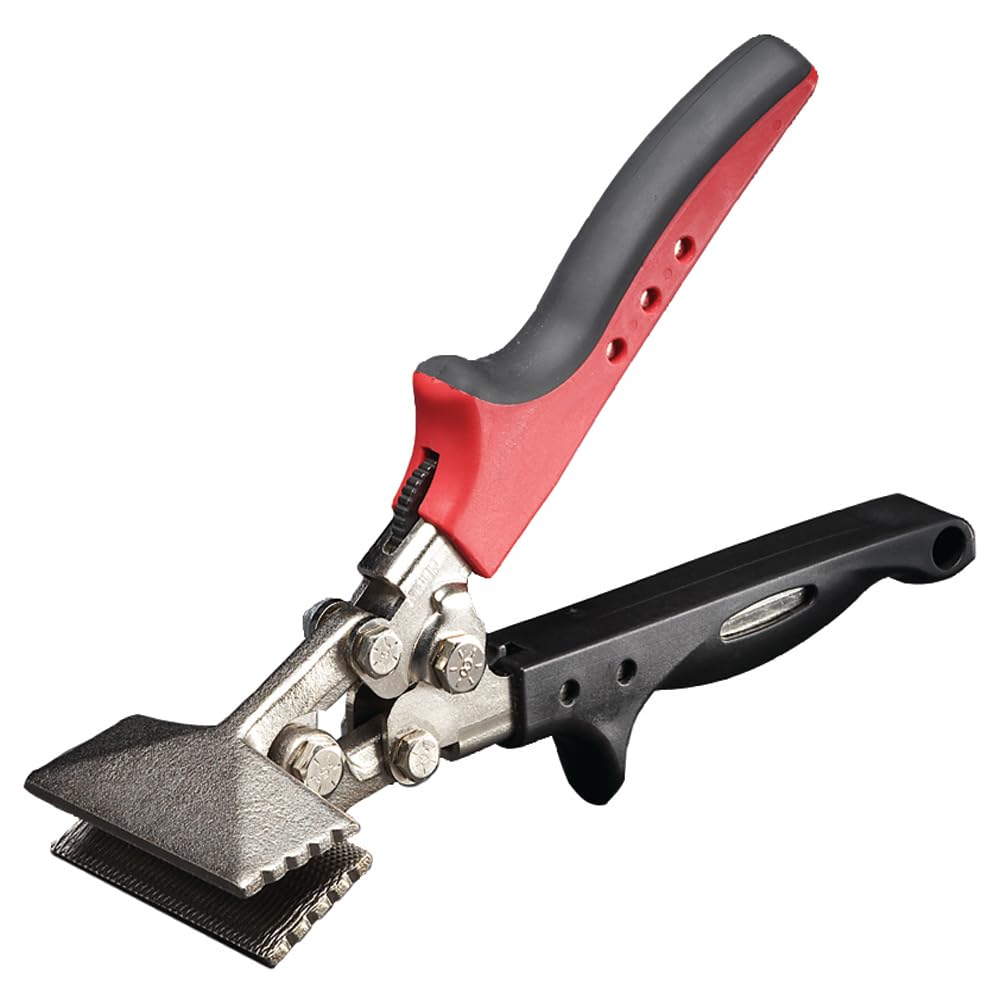 Malco S2R Hand Seamer front view shows robust drop-forged jaws for precise bends
