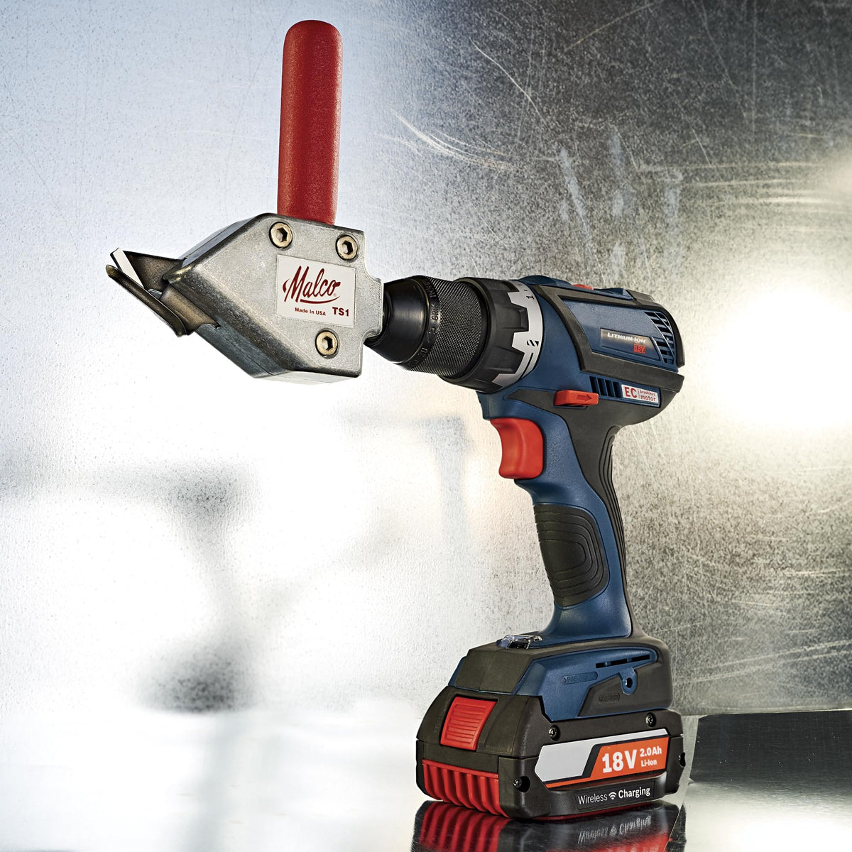 Malco TS1 replaceable hardened jaws extend tool life.