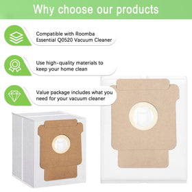 MalhSlix Q0520 easy dirt transfer from bag to bin after disposal.