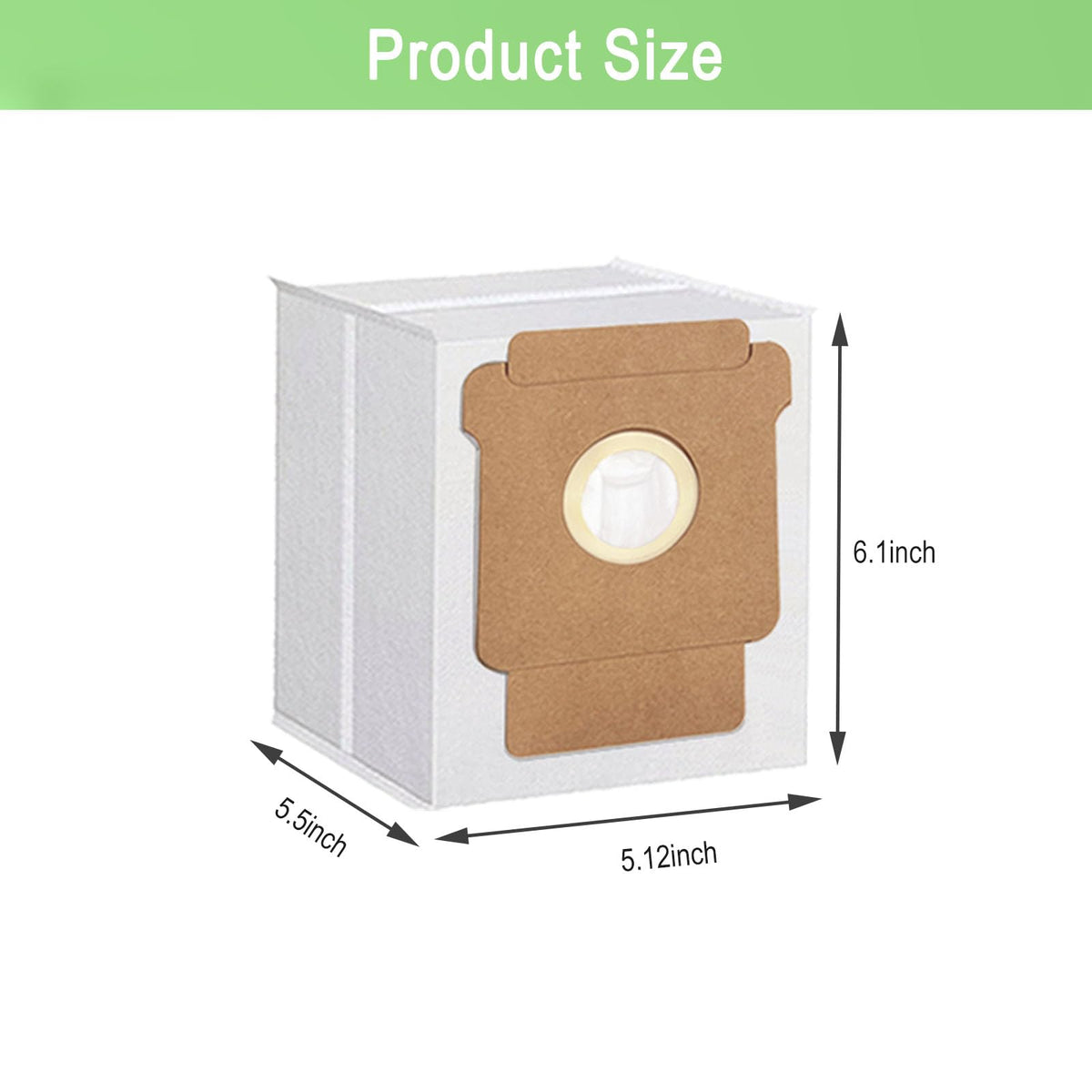 MalhSlix Q0520 sealed bags minimize dust clouds during disposal.