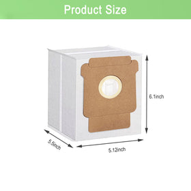 MalhSlix Q0520 sealed bags minimize dust clouds during disposal.