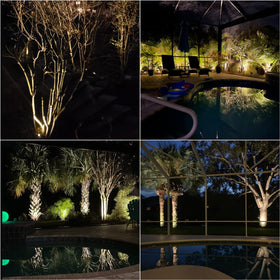 Malibu C 50W Floodlight swivel head adjustment for precise lighting direction