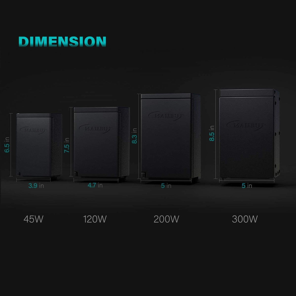 Malibu C weather-resistant power pack shown in rugged outdoor setting