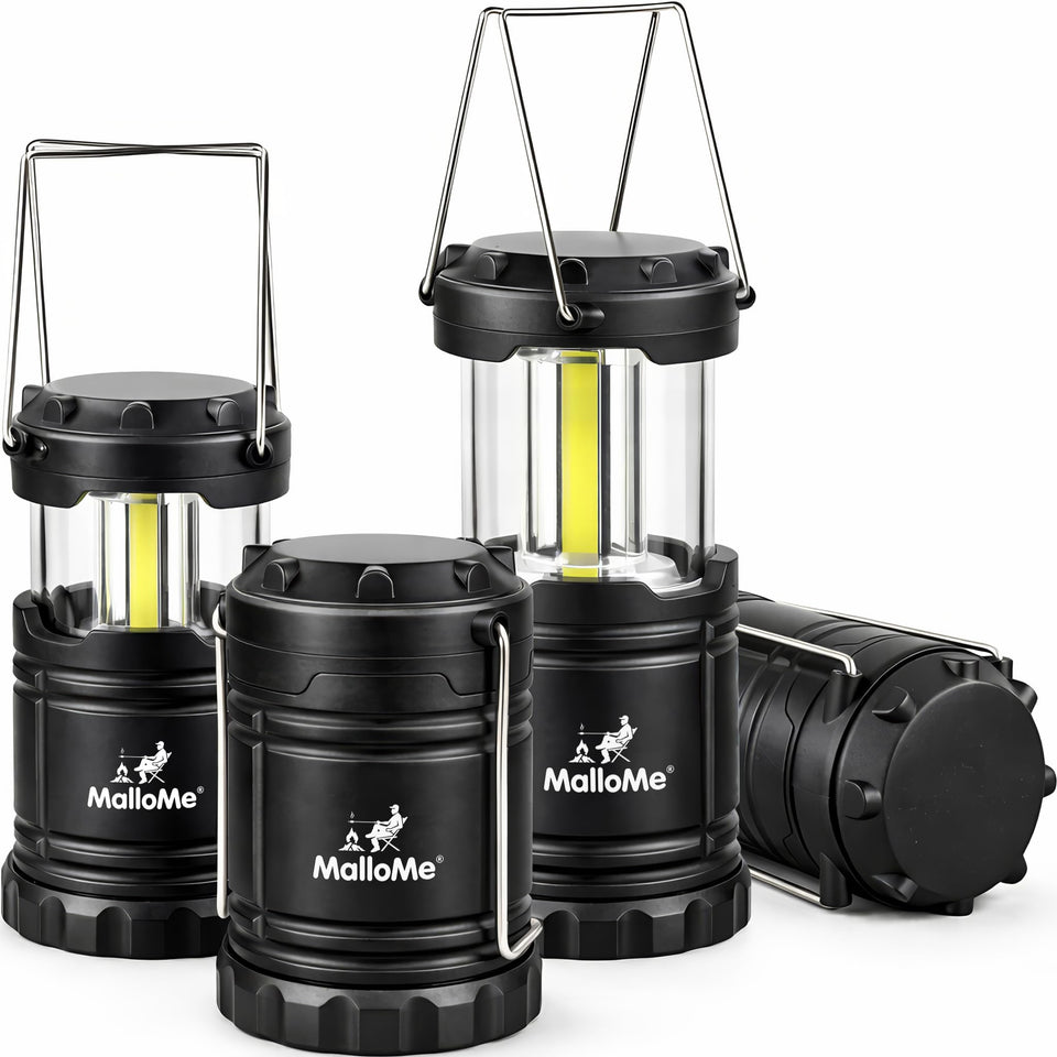 MalloMe LED camping lantern delivers 360° light for tents and campsites