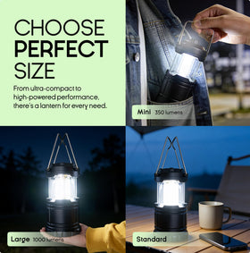 MalloMe LED lantern provides versatile indoor and outdoor lighting