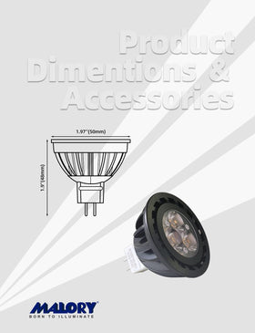 MALORY outdoor landscape lighting setup highlighting pathways and gardens.