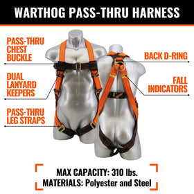 Malta Dynamics 50ft Vertical Lifeline Assembly for reliable fall protection.