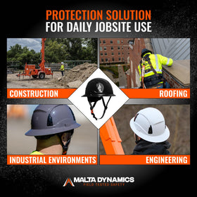 Malta Dynamics APEX helmet chin strap keeps a secure, customizable fit.