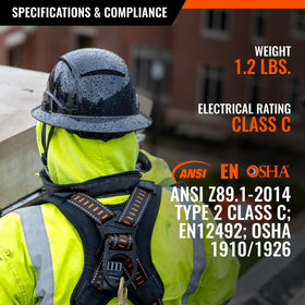 Malta Dynamics APEX helmet vented system enhances cooling during hot days.