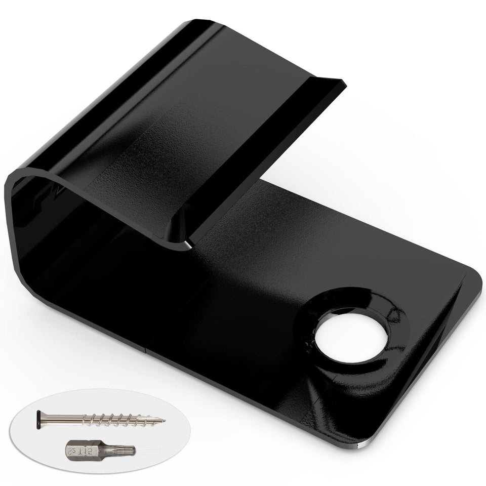 ManCoda Start Clips hidden fasteners for a clean deck finish.