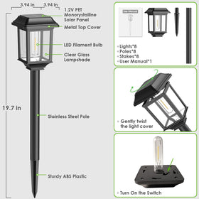 Mancra outdoor decor lights add festive touch for holidays.