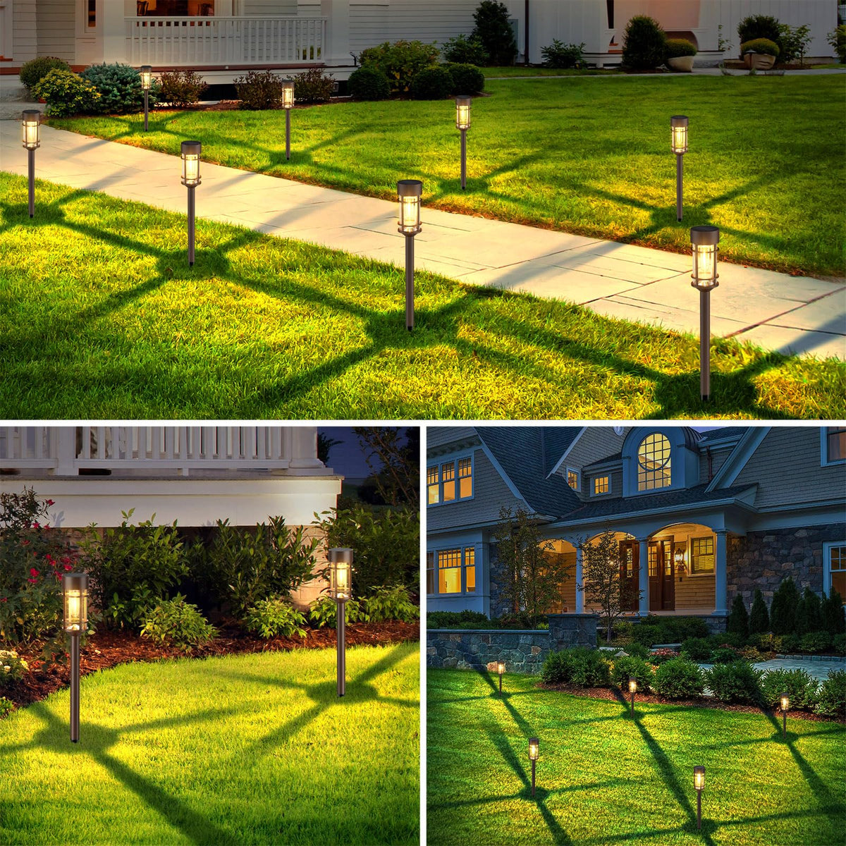 Mancra patio and garden lights set a cozy ambiance for outdoor gatherings.
