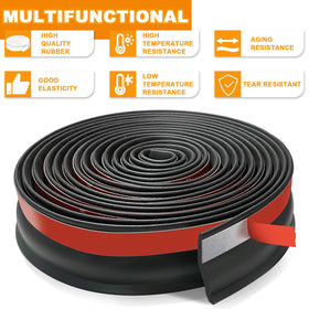 Manguo Q EPDM rubber seal stays flexible in cold and warm seasons.