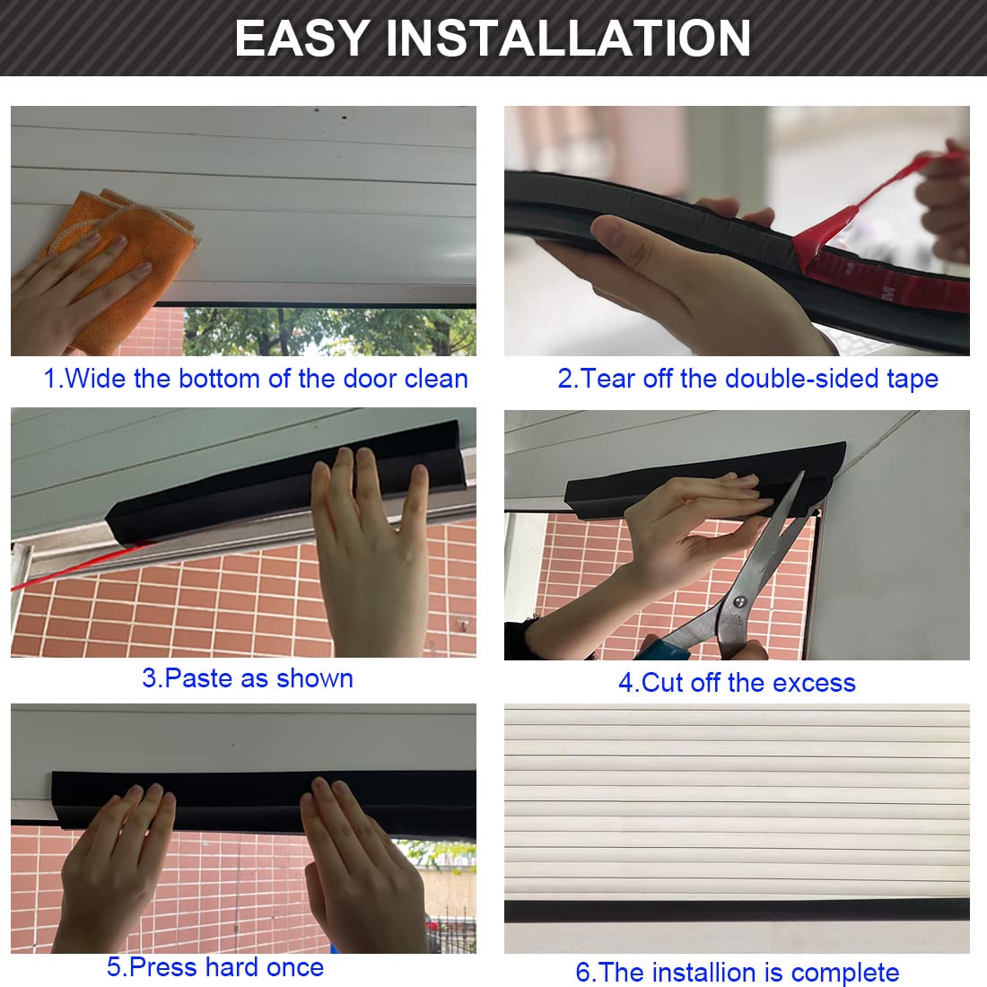 Manguo Q tight seal resists moisture and air infiltration for drier spaces.
