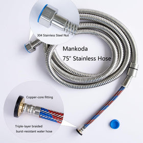 Mankoda universal fit and tool-free install for quick, leak-free setup