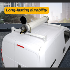 Manram conduit carrier spring-loaded latch speeds secure locking on site.