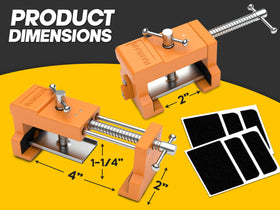 Manram face frame alignment tool clamp aligns boards flush for precise cabinetry.