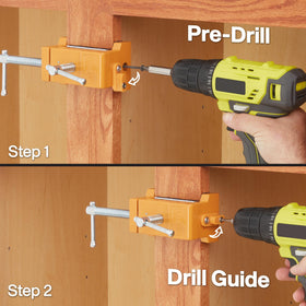 Manram face-frame alignment tool ensures flush boards and precise frames.